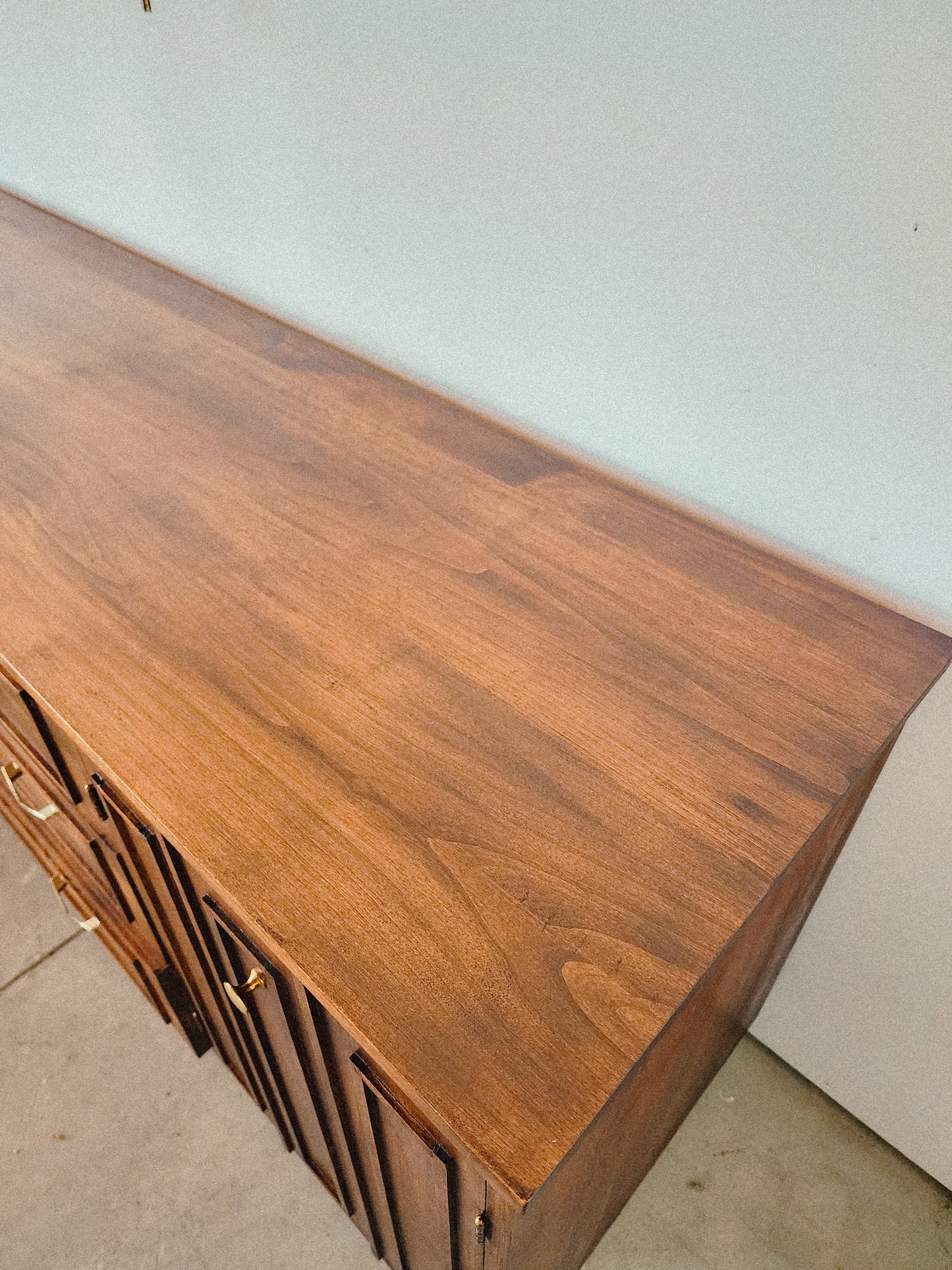 Vintage Mid Century Walnut Credenza - Reclaimed Mt. Goods