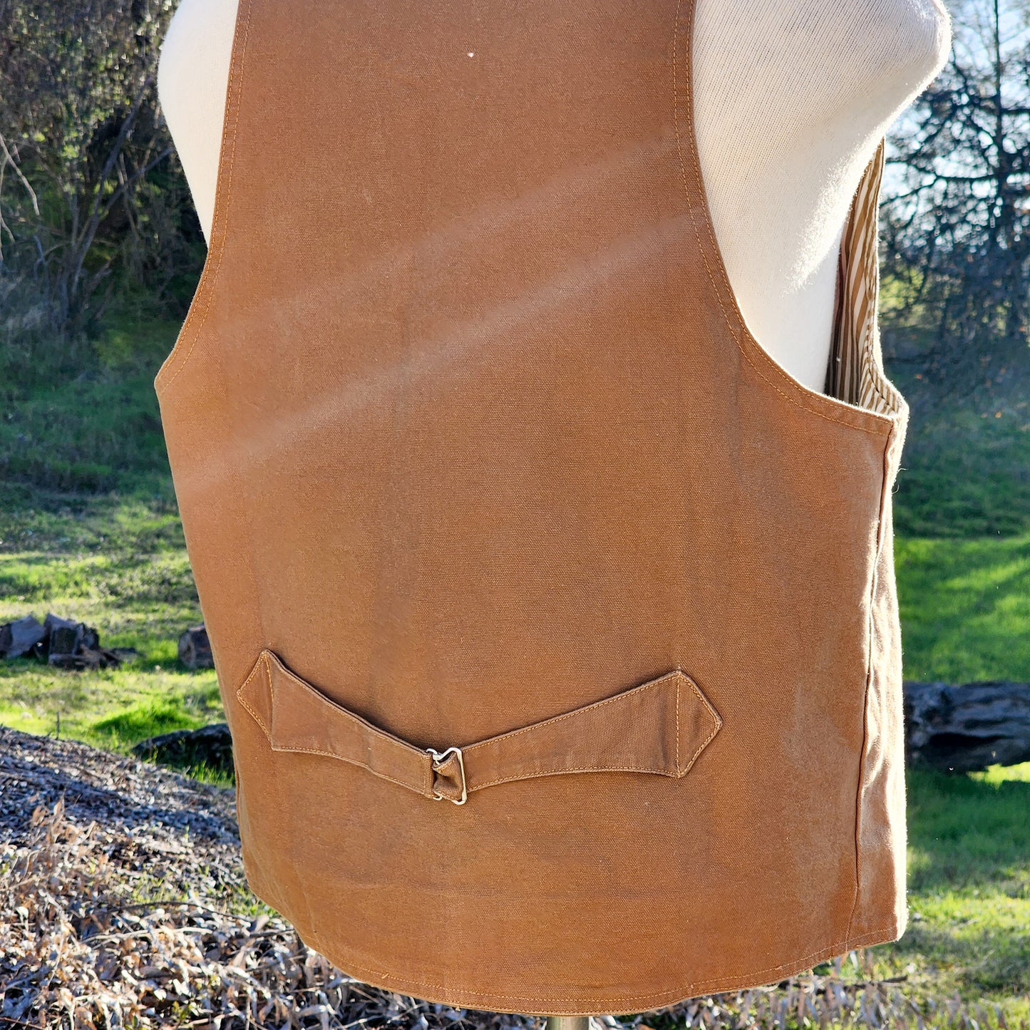Vintage Western Style Canvas Material Scully Vest (L) - Reclaimed Mt. Goods