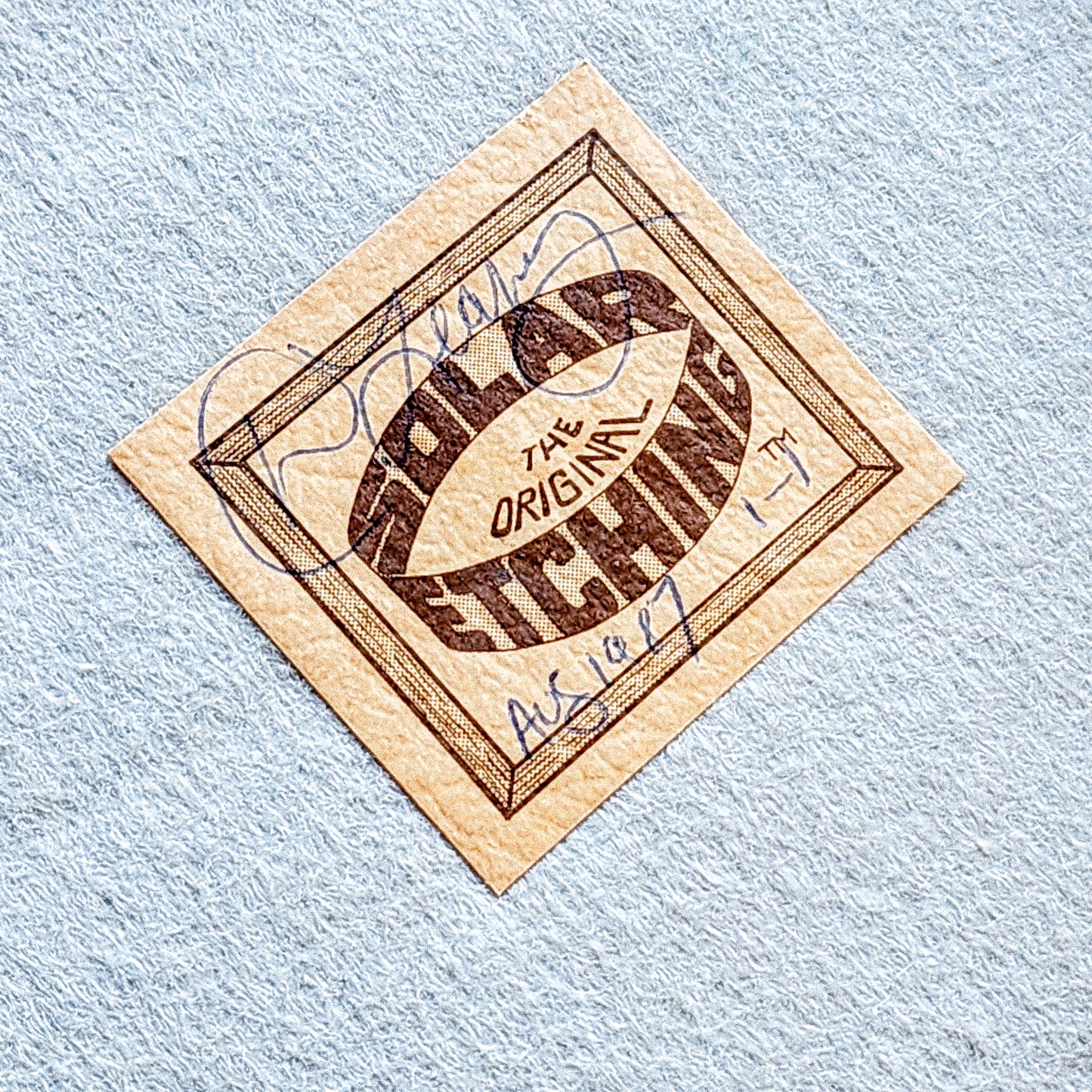 Round Mid Century Wooden Tree Art Signed & Dated 1987 - Reclaimed Mt. Goods