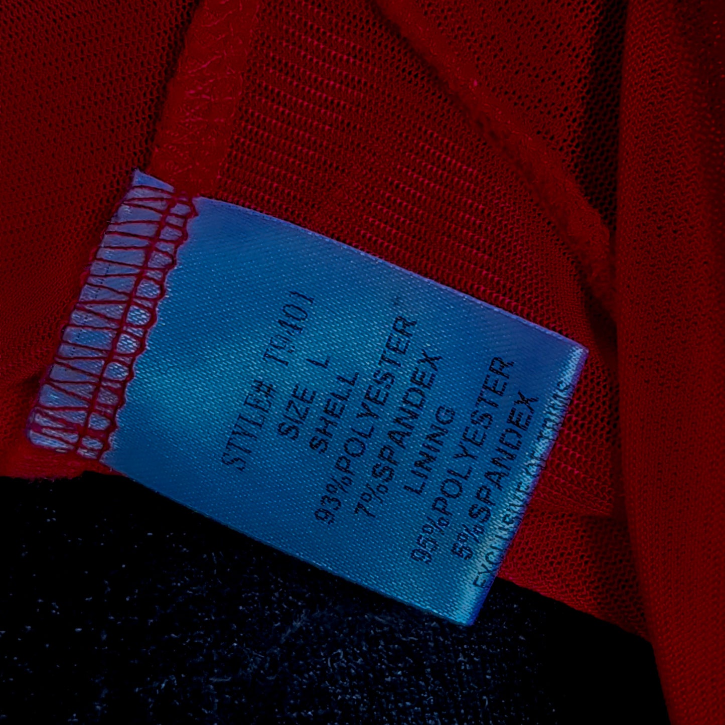 Modern Y2K Inspired "High-Low" Red Rose Blouse (L) - Reclaimed Mt. Goods
