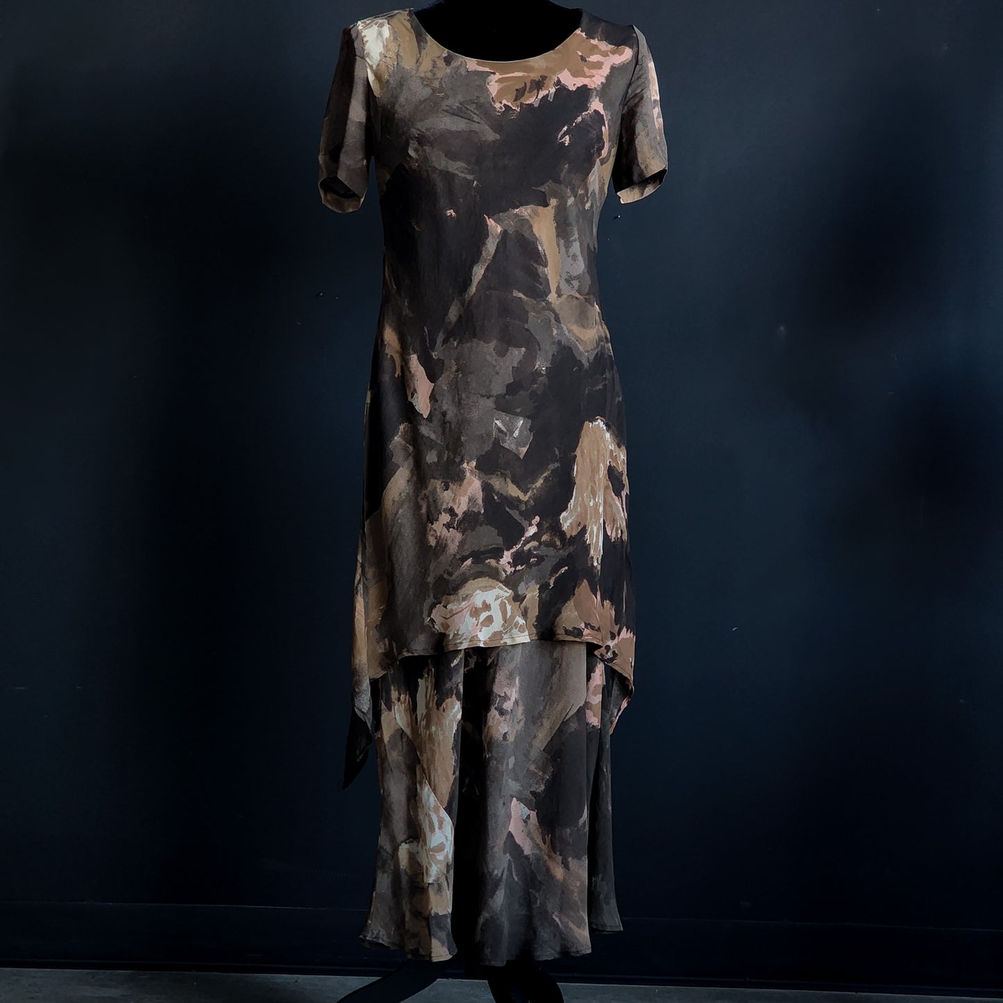 Vintage Y2K Rabbit Rabbit Asymmetrical Dress (10) - Reclaimed Mt. Goods
