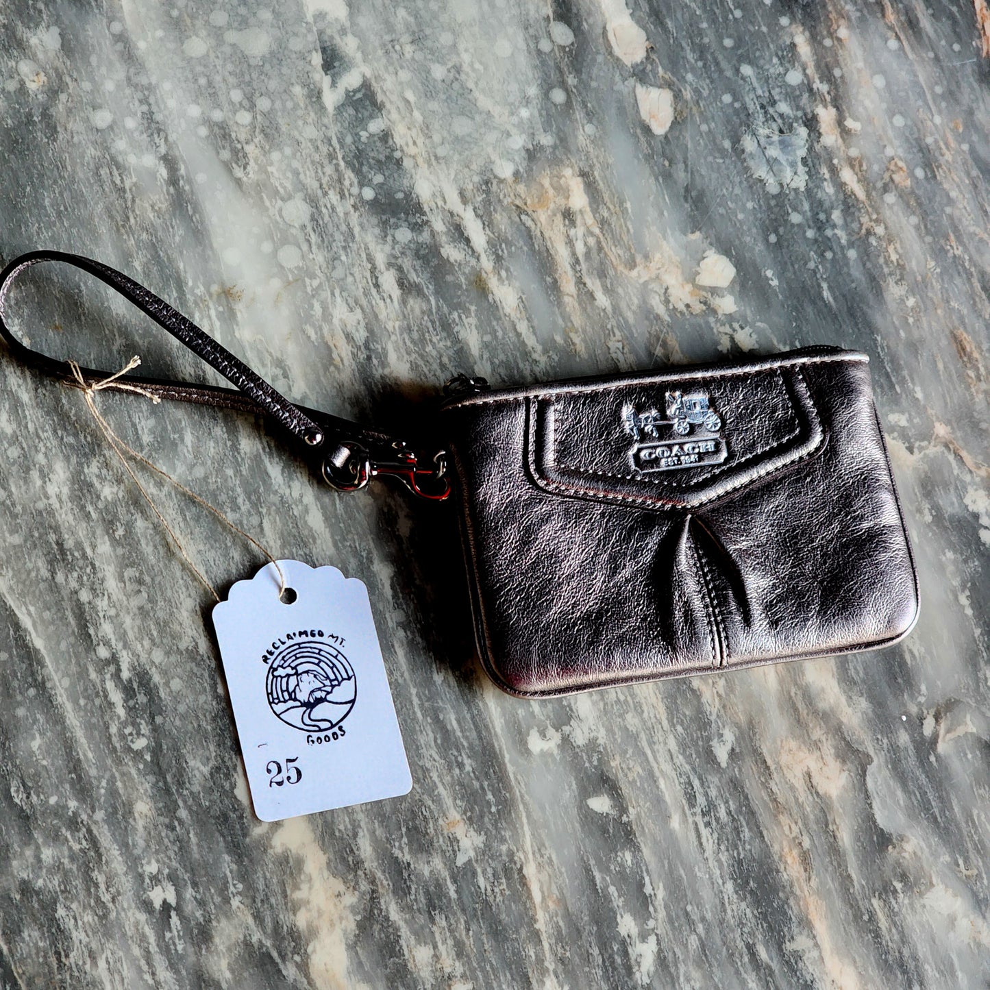 Coach Metallic Madison Wristlet - Reclaimed Mt. Goods