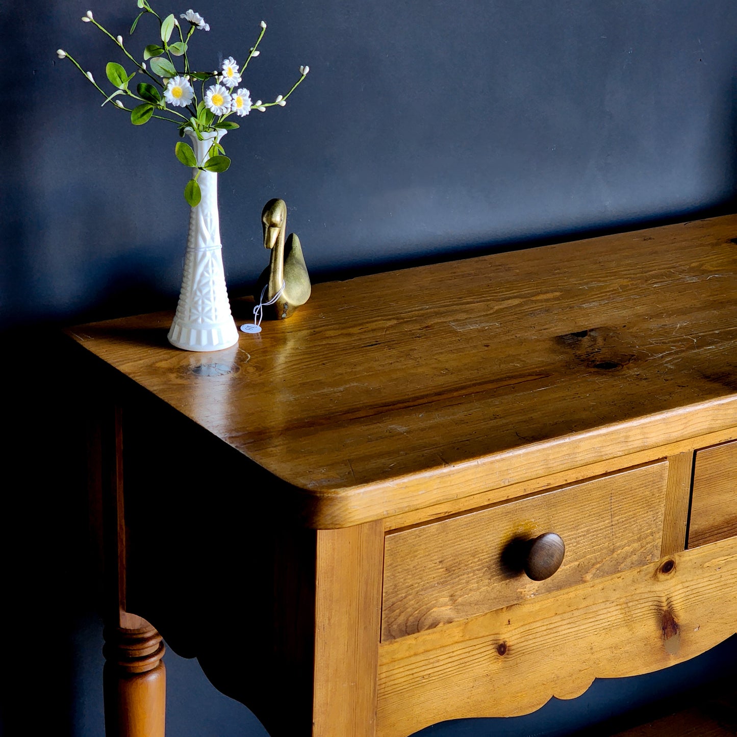 XL Vintage Pine Serving/Sideboard Table - Reclaimed Mt. Goods