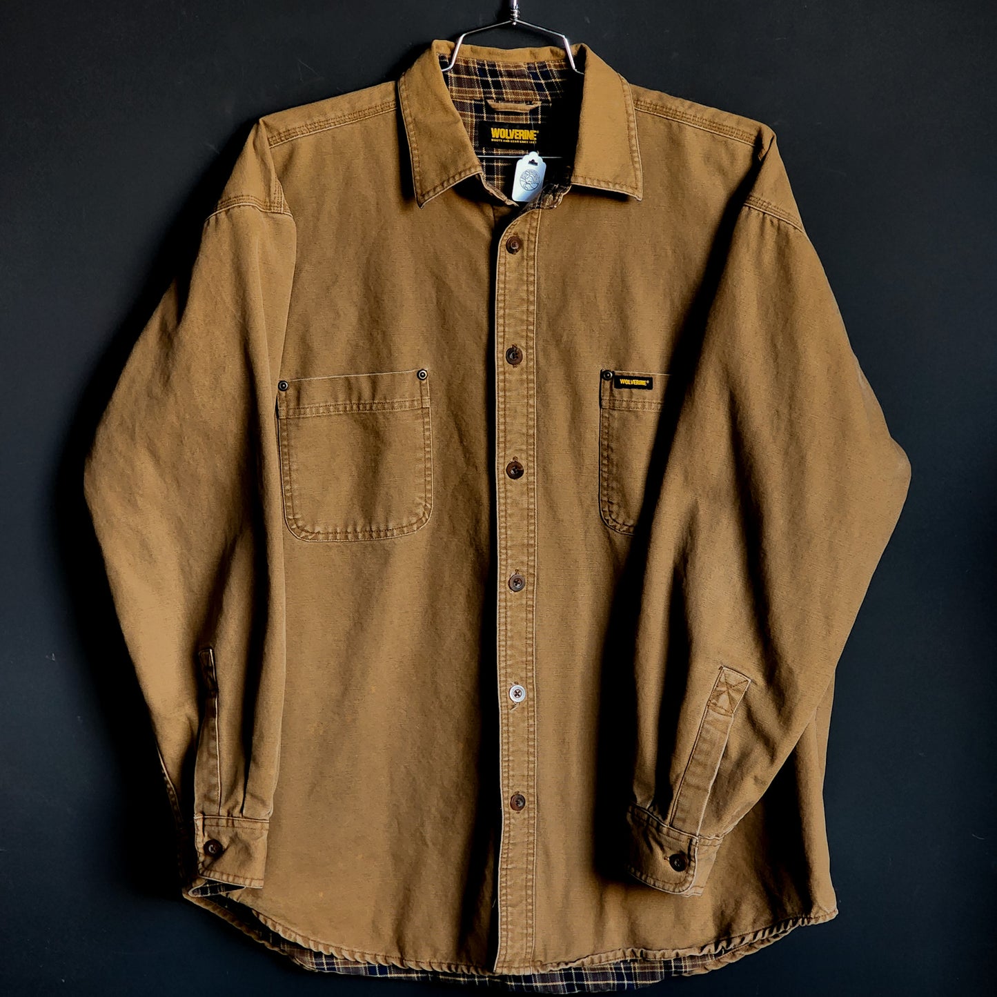 Vintage Wolverine Flannel Lined Utility Coat (XL) - Reclaimed Mt. Goods