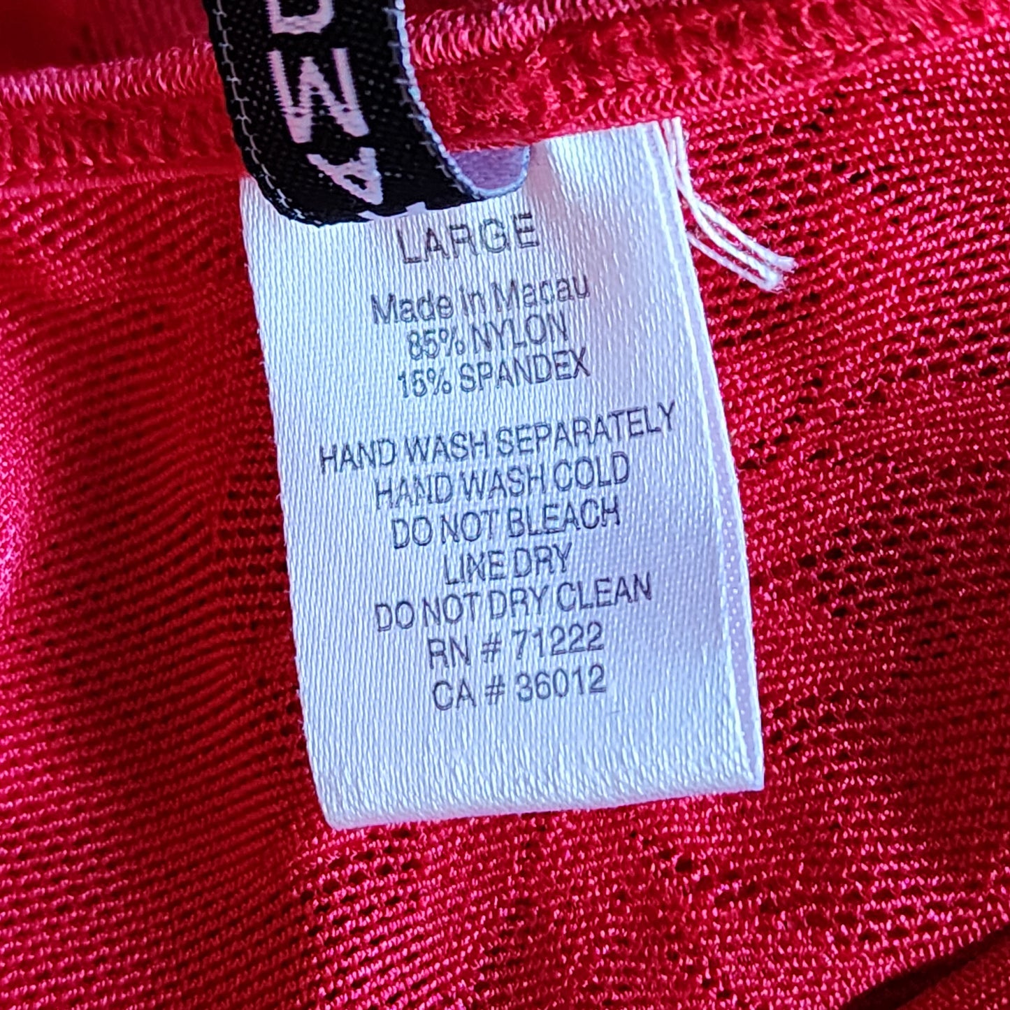 Y2K Rampage Red Vampy Whimsy Bow Top (L) - Reclaimed Mt. Goods
