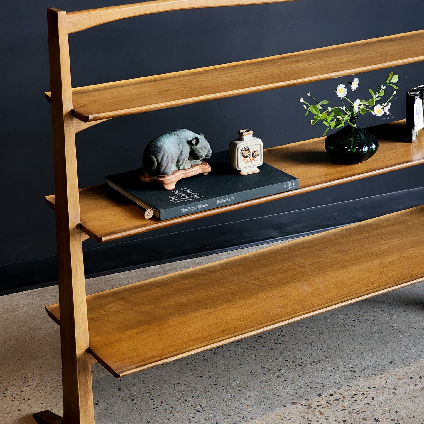 Drexel 'Profile' Pyramid Bookshelf by John Van Koer - Reclaimed Mt. Goods