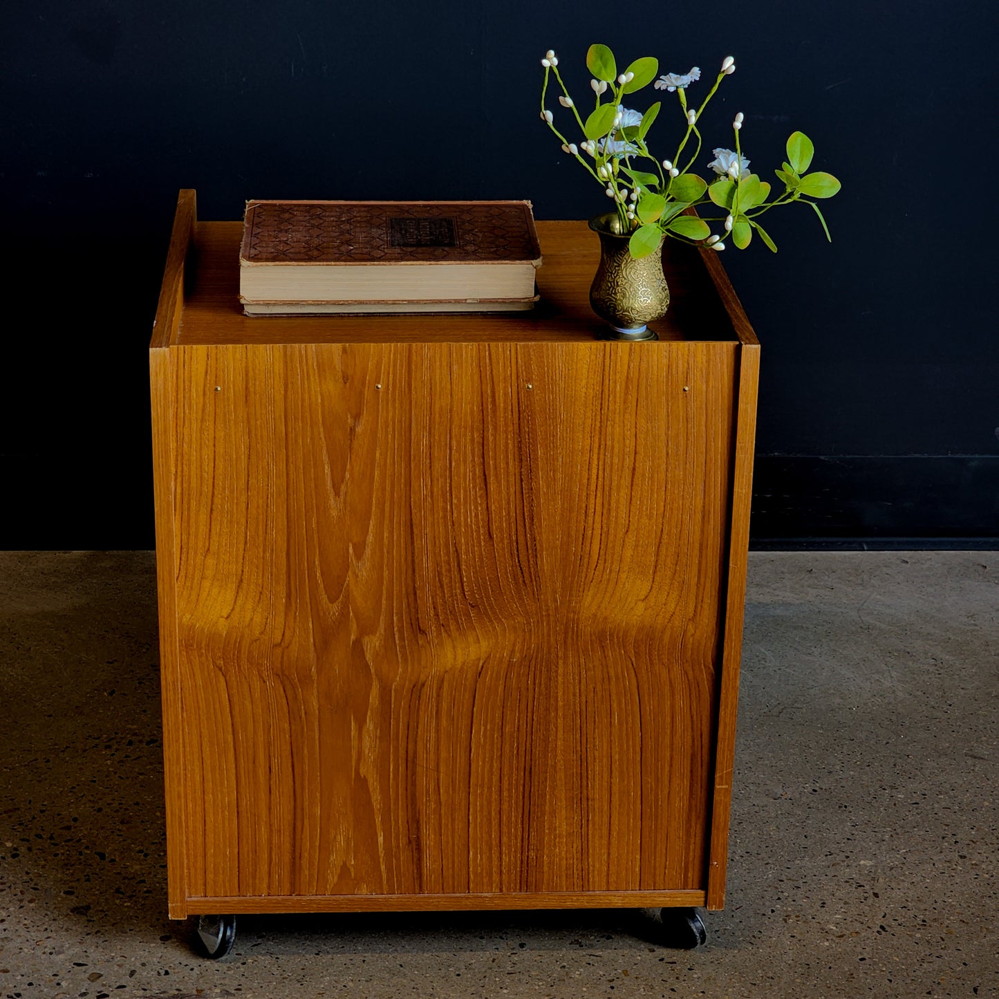 Mid Century Danish Teak Nightstand - Reclaimed Mt. Goods