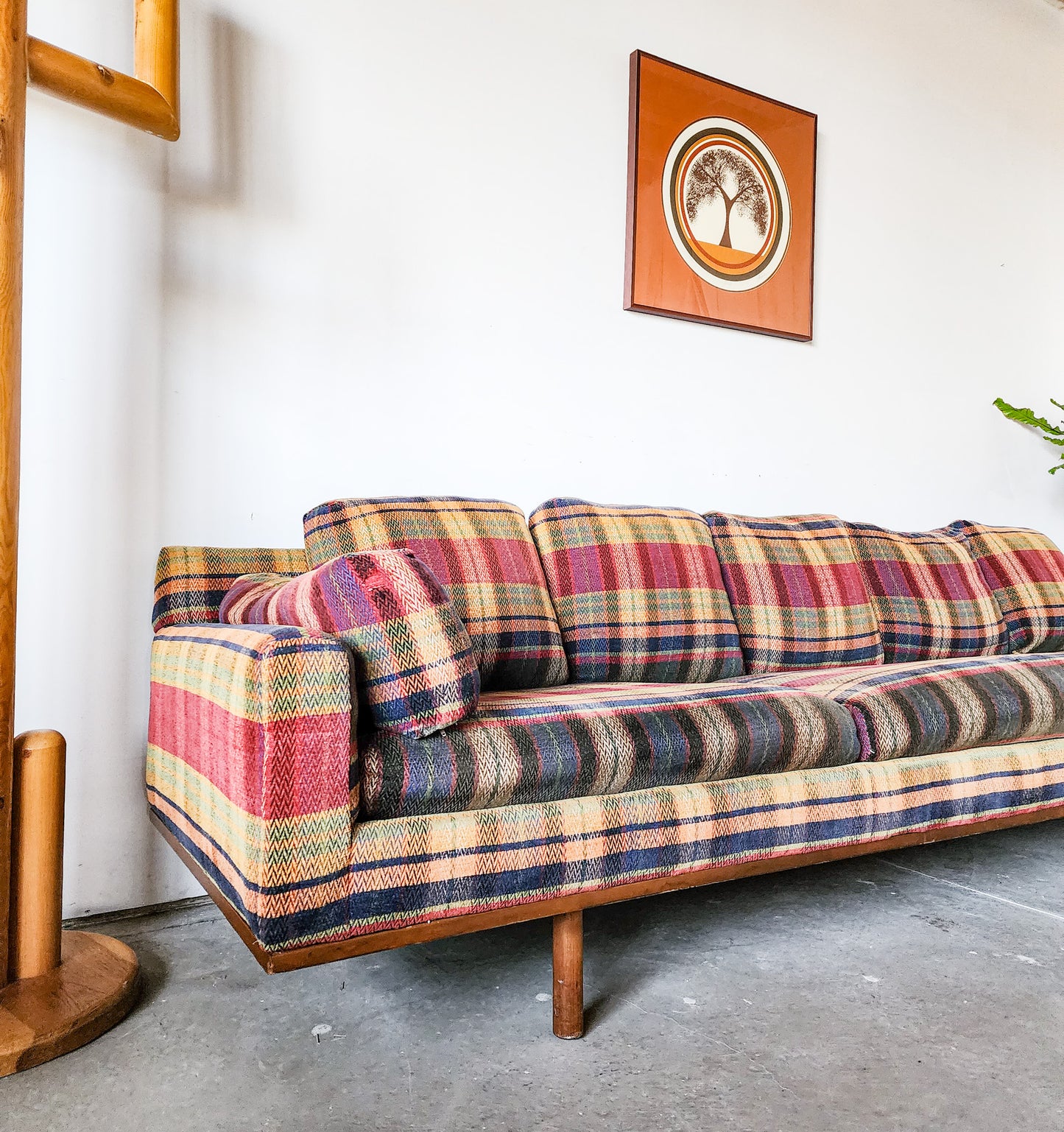 Vintage Walnut Base Sofa by Metropolitan Furniture of San Francisco - Reclaimed Mt. Goods