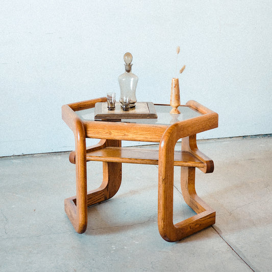 Mid Century Lou Hodges Style Accent Table - Reclaimed Mt. Goods