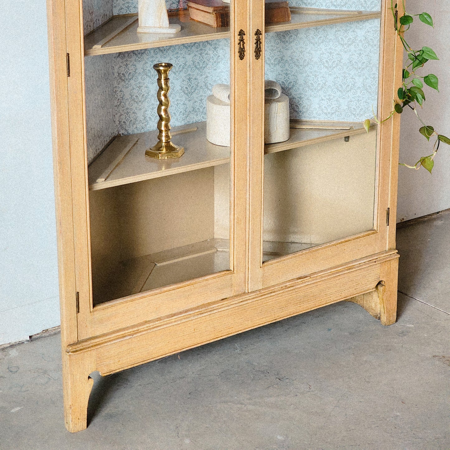 Antique Pine Corner Cabinet - Reclaimed Mt. Goods