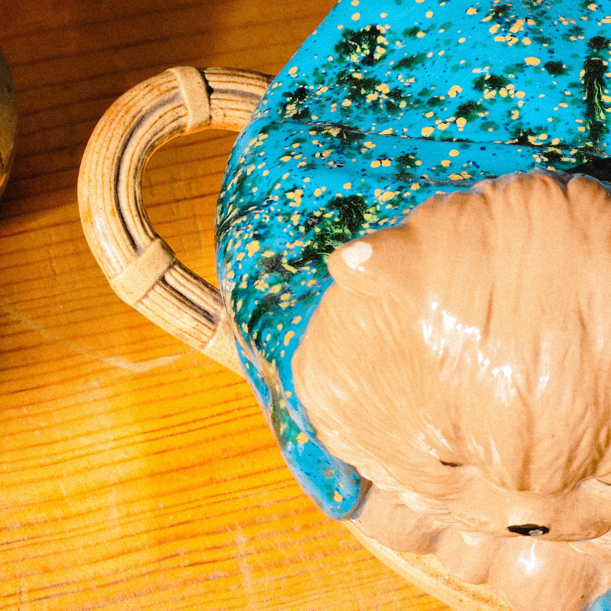 Large Vintage Ceramic Kitten Cookie Jar - Reclaimed Mt. Goods