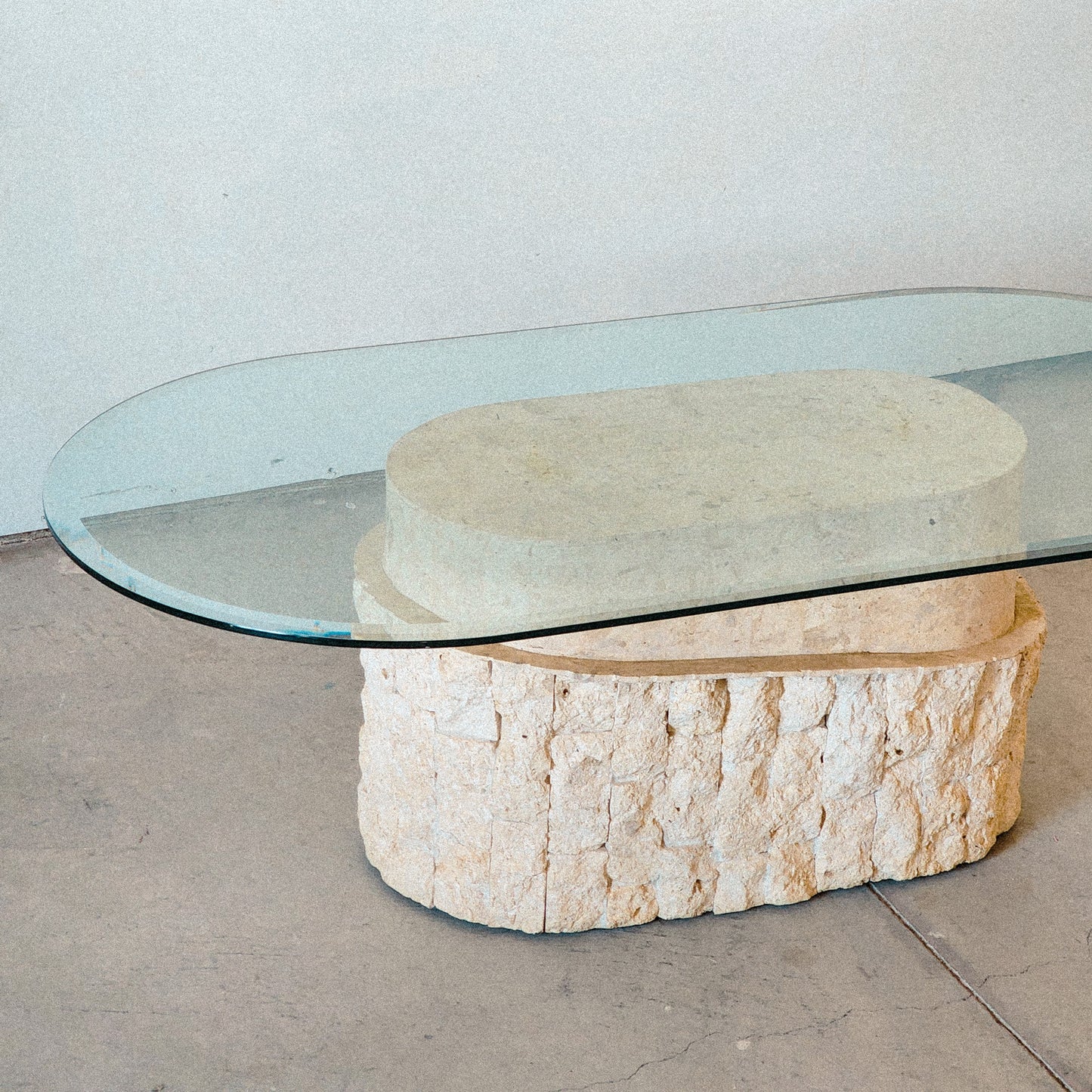 Postmodern Tessellated Stone Coffee Table - Reclaimed Mt. Goods