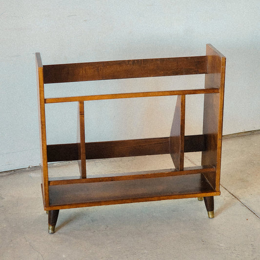 Vintage Mid Century Record Stand/or Book Holder - Reclaimed Mt. Goods