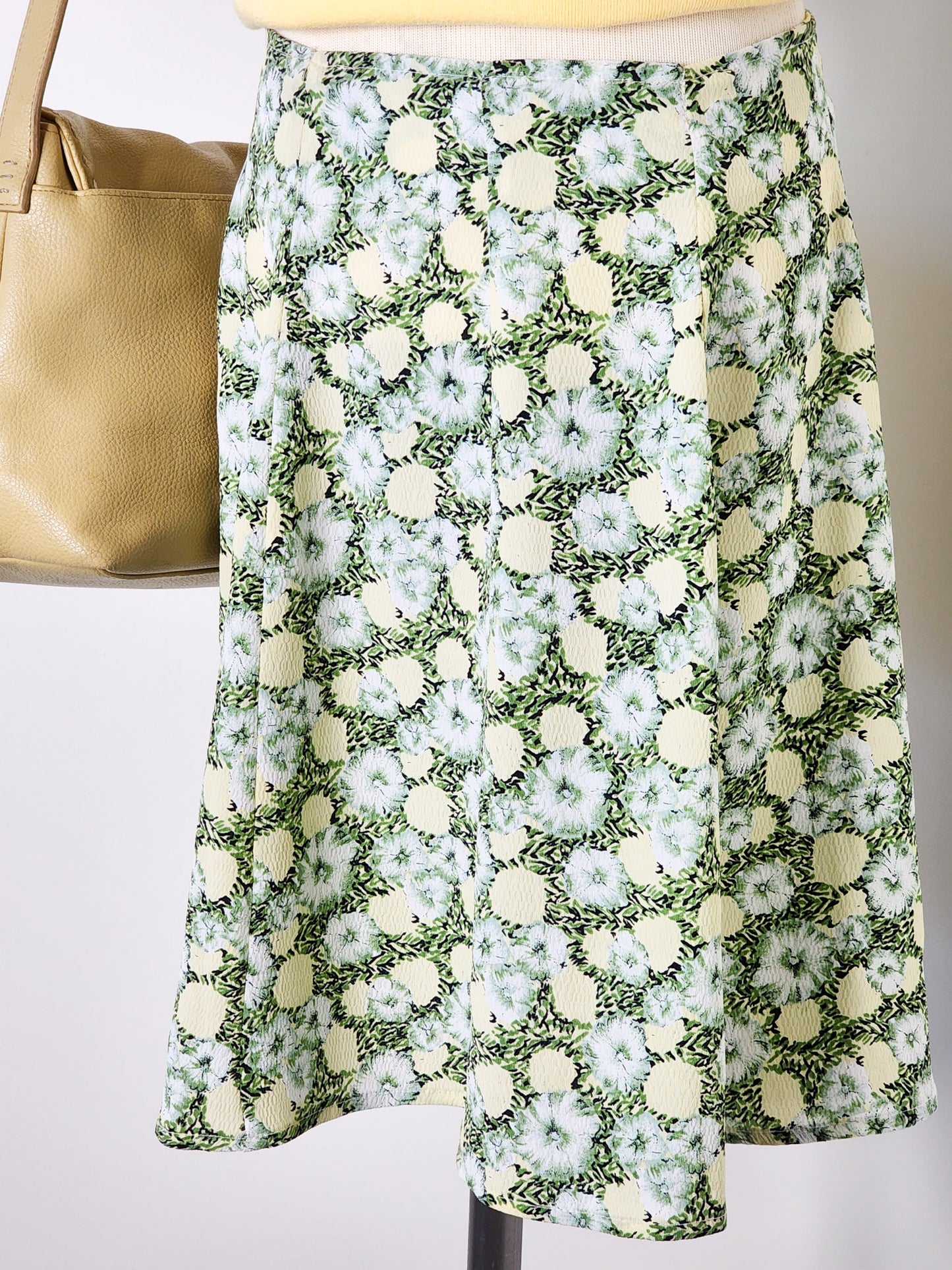 Green Floral Skirt - Reclaimed Mt. Goods