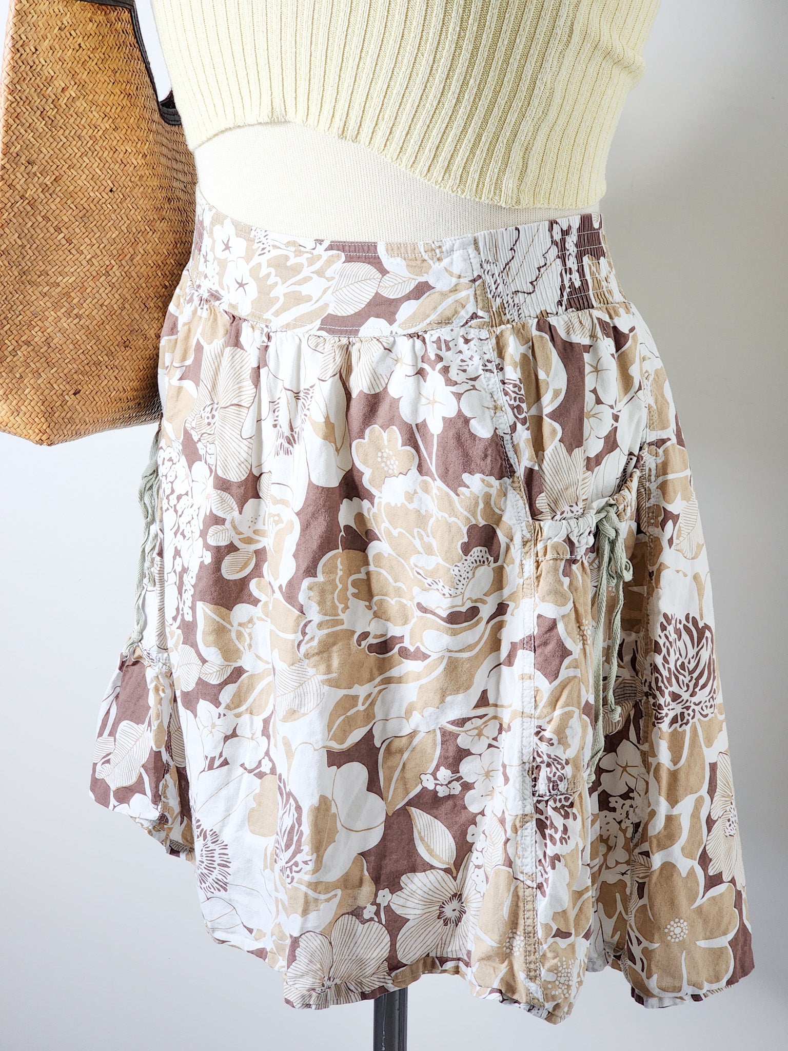 Mossimo Co Floral Skirt w/ Pockets - Reclaimed Mt. Goods