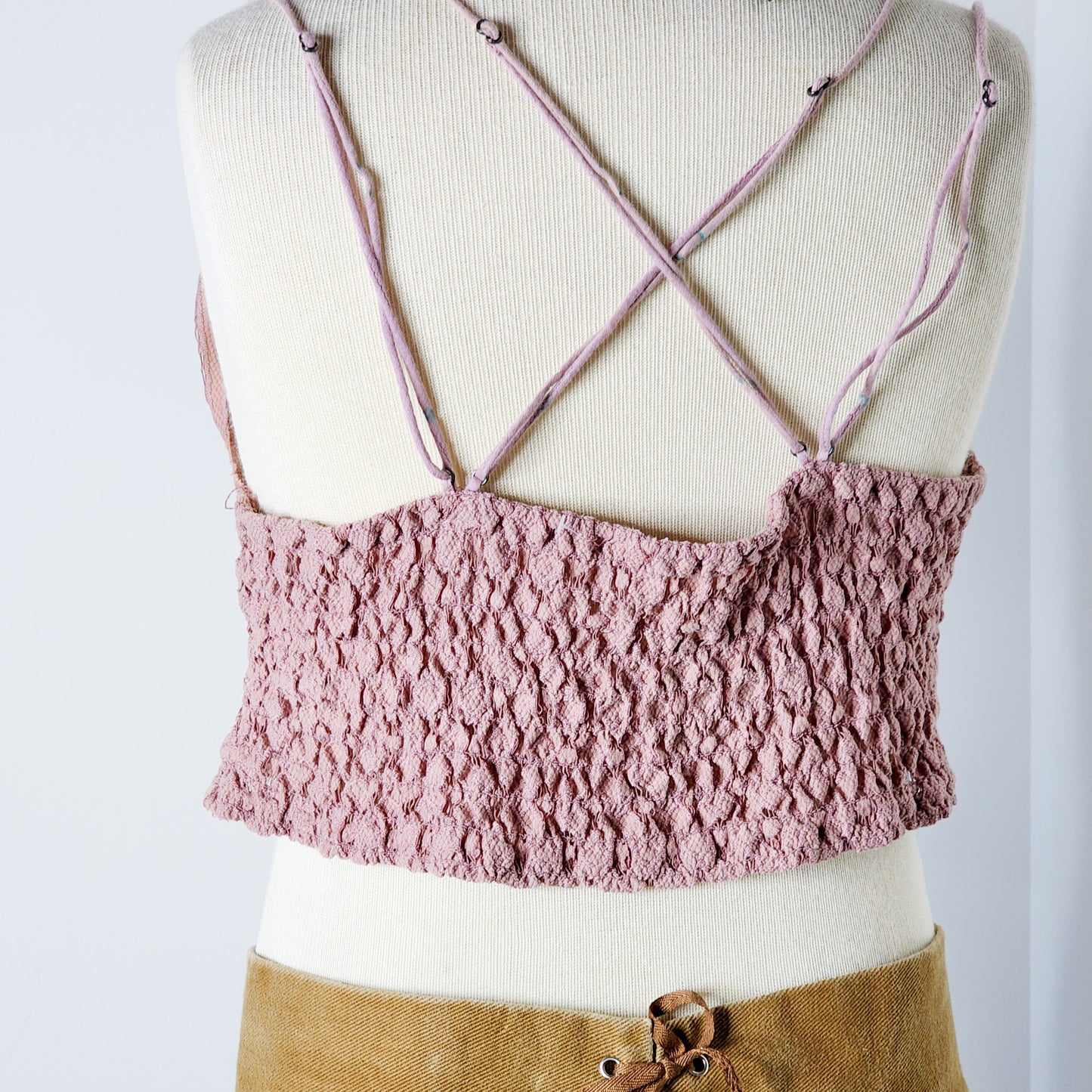 Free People Mauve Adella Bralette - Reclaimed Mt. Goods