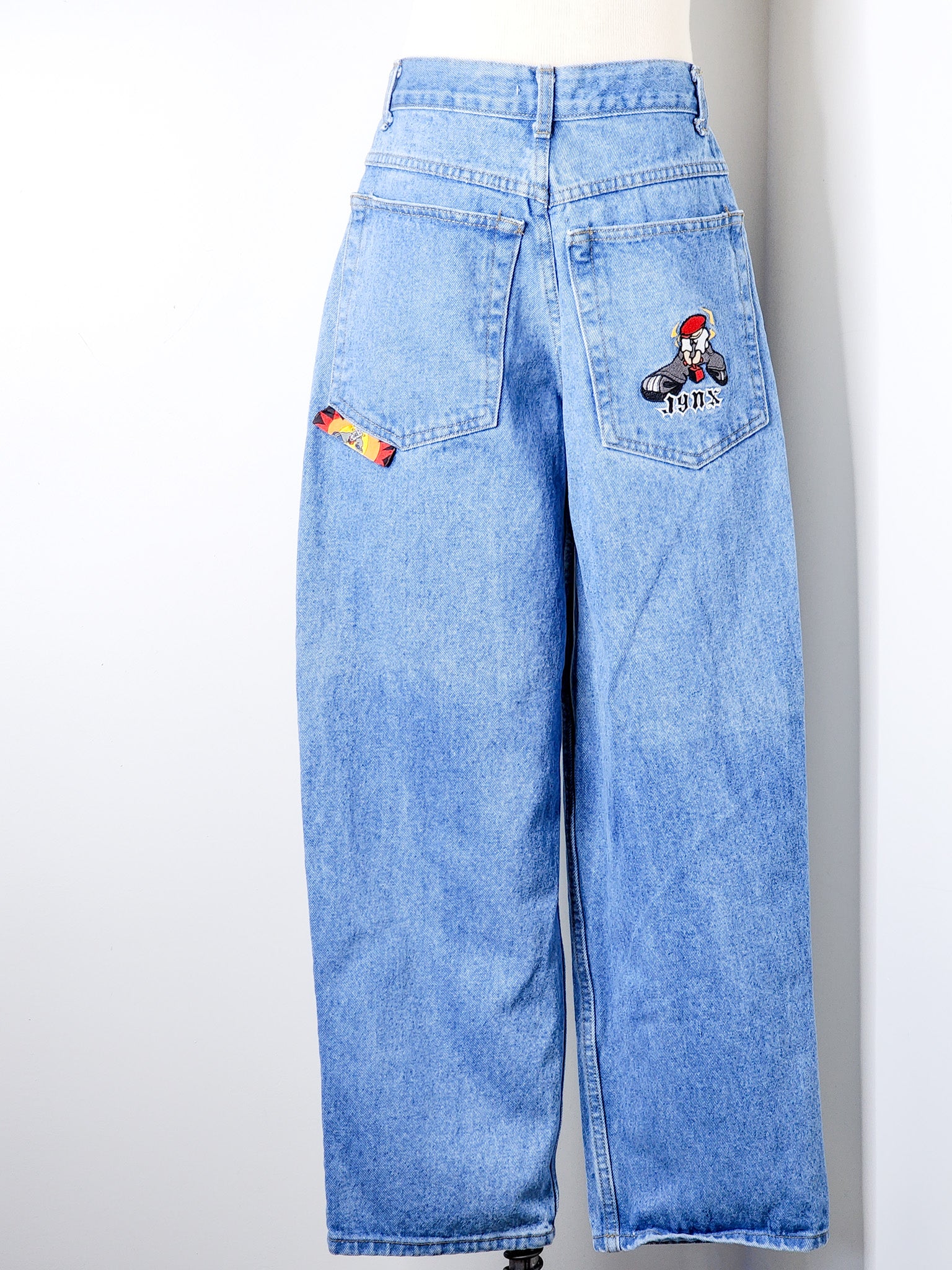 JYNX JEANS Wide Leg Baggy Y2K Denim Jeans - Reclaimed Mt. Goods