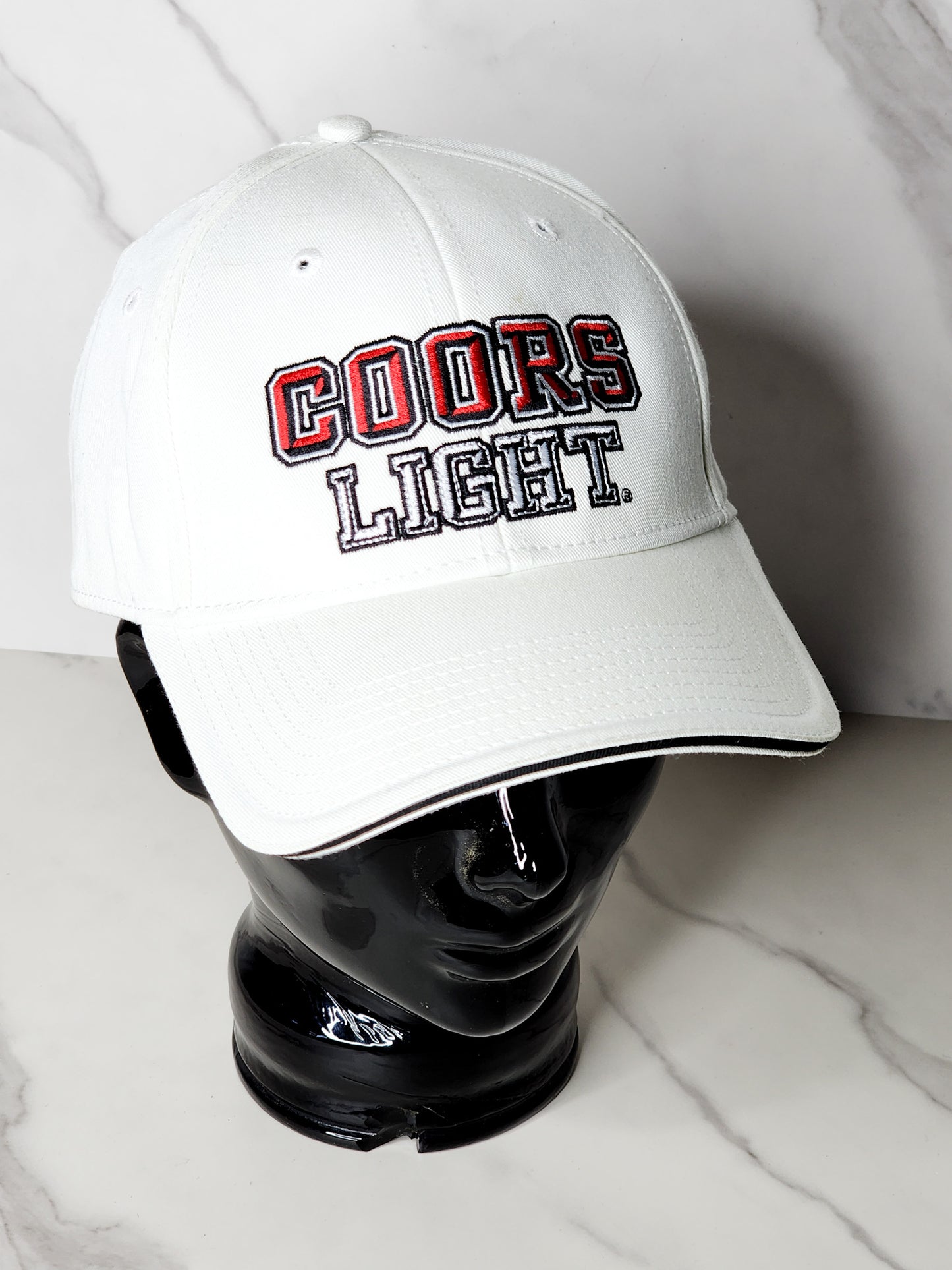 Coors Light White Snapback Hat