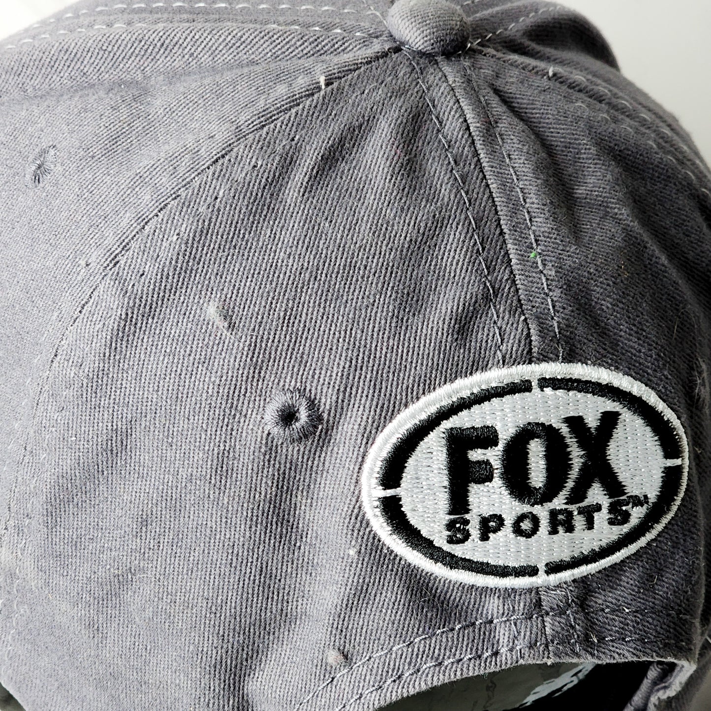 Vtg Grey Digger Embroidered Fox Racer Sports Snapback