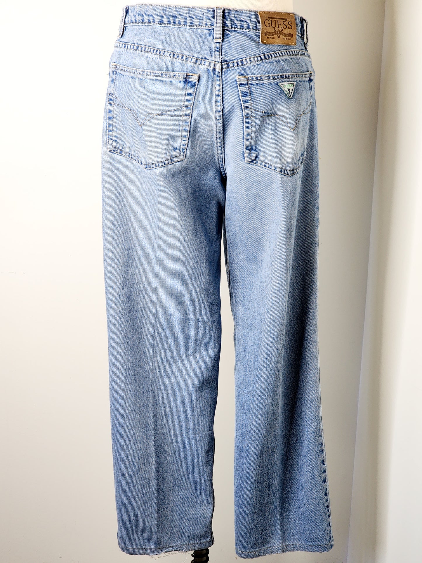 Vtg Guess Jeans Women's Classic Fit Straight High Waist Mom Jeans