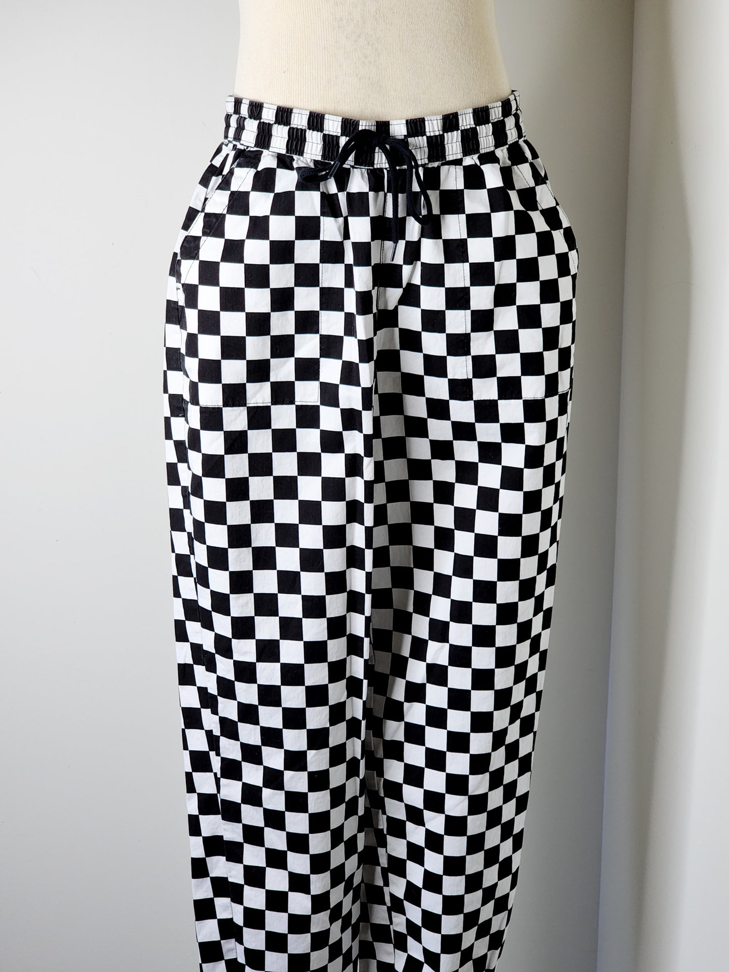 Vans Casual Checkered Pants Tagged S