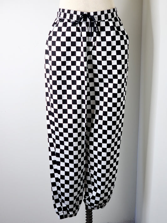 Vans Casual Checkered Pants Tagged S