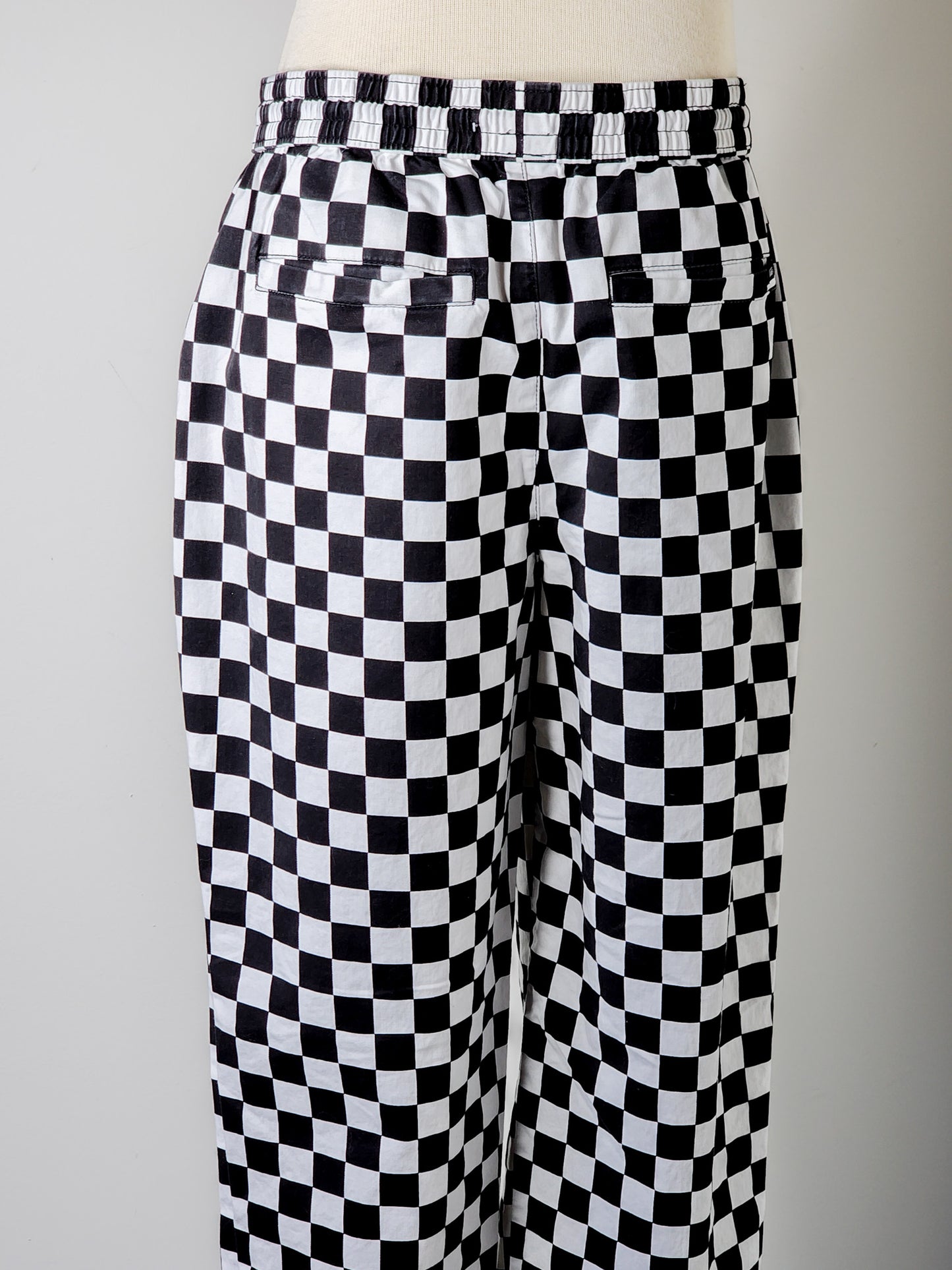 Vans Casual Checkered Pants Tagged S