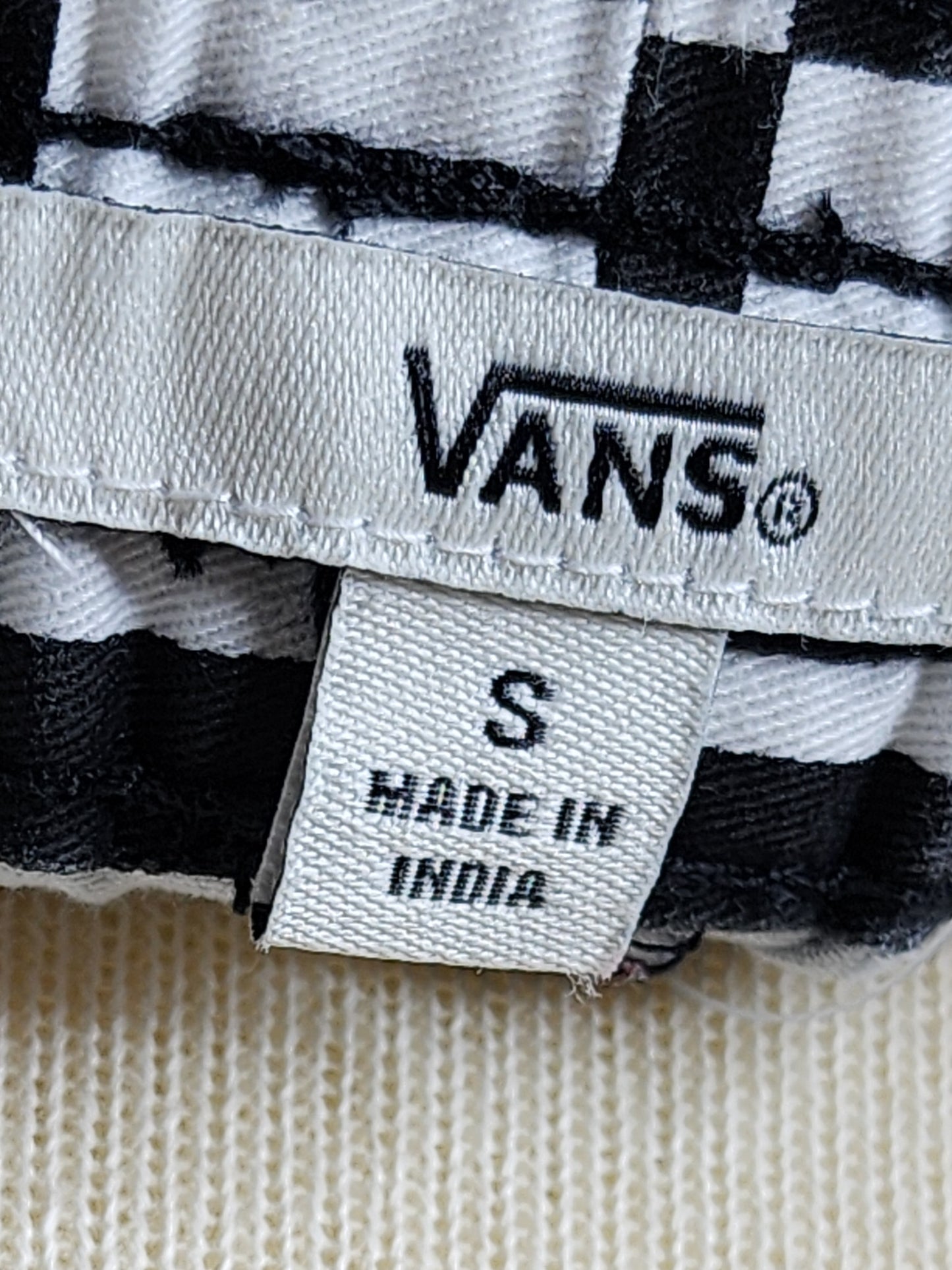 Vans Casual Checkered Pants Tagged S