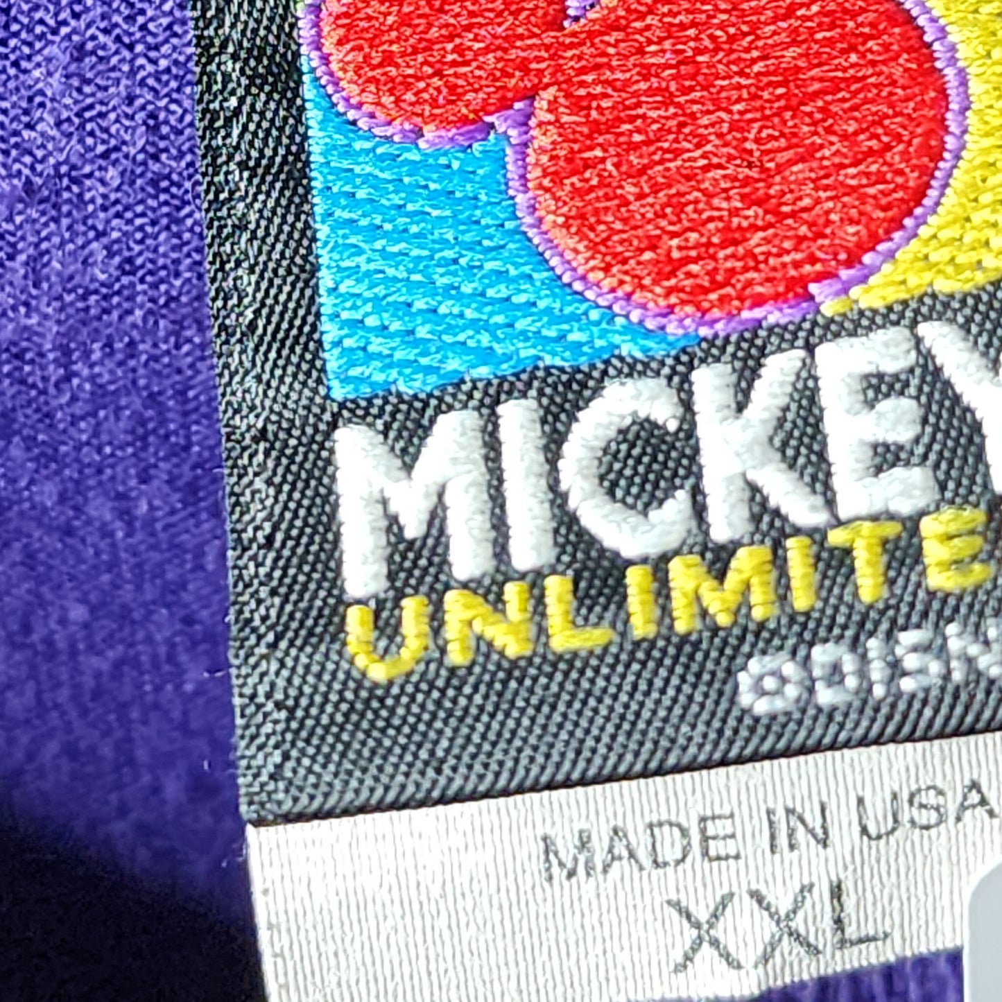 Vtg 90s Disney Minnie Mouse Purple Tee Tagged XXL