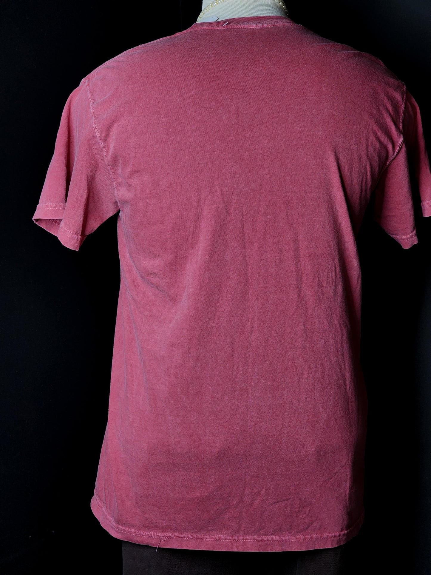 Comfy Cotton  Burgundy Embroidered Sun Tee