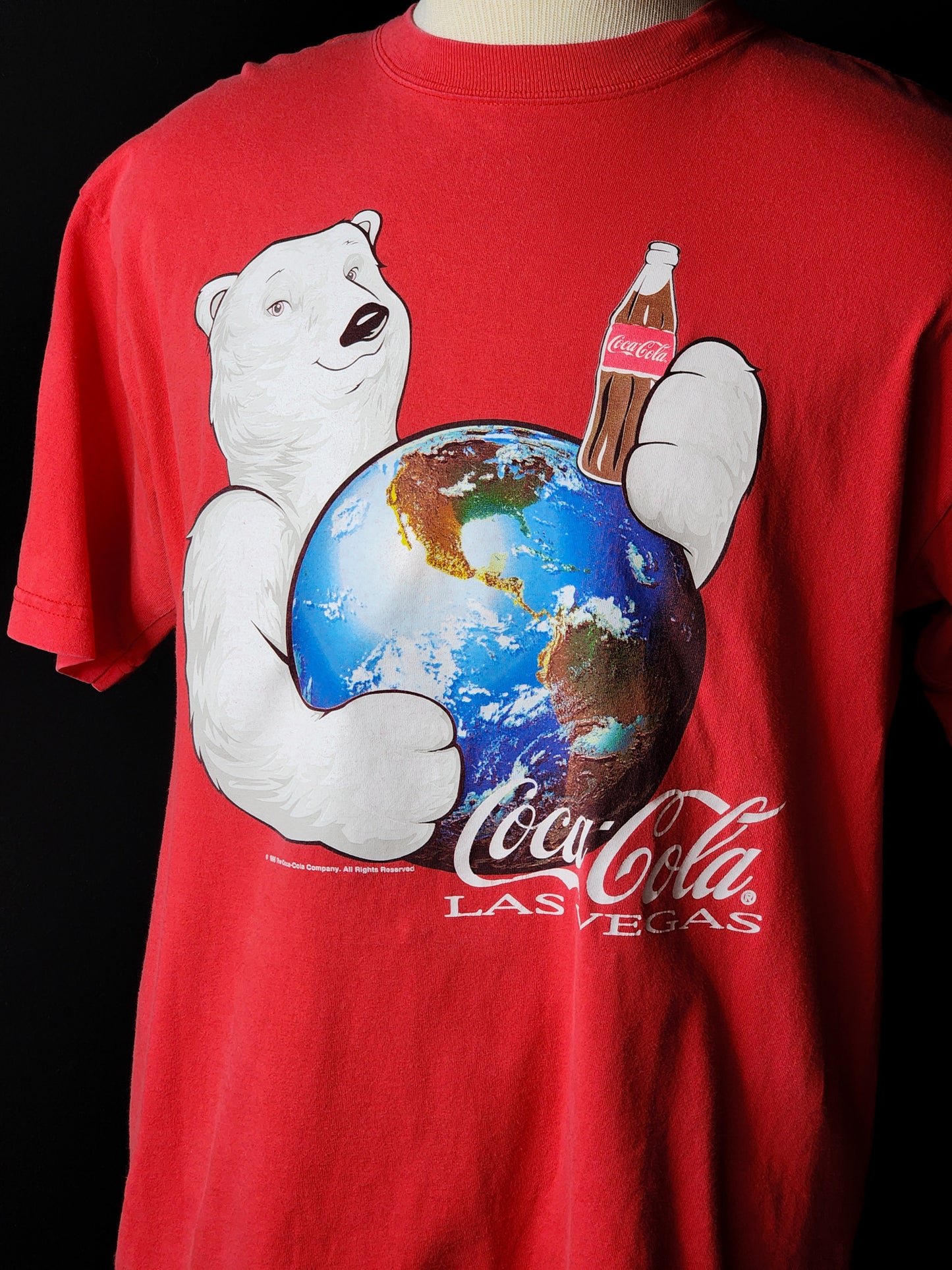 1990s Coca-Cola Red Tee Tagged L