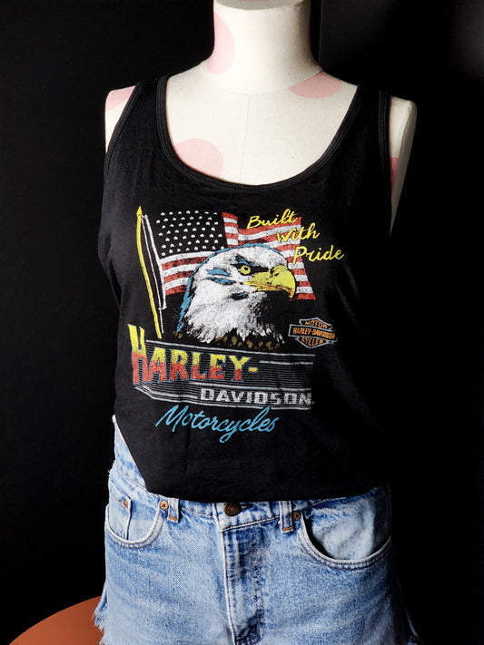 Harley Davidson Women's Tank Top Tagged M