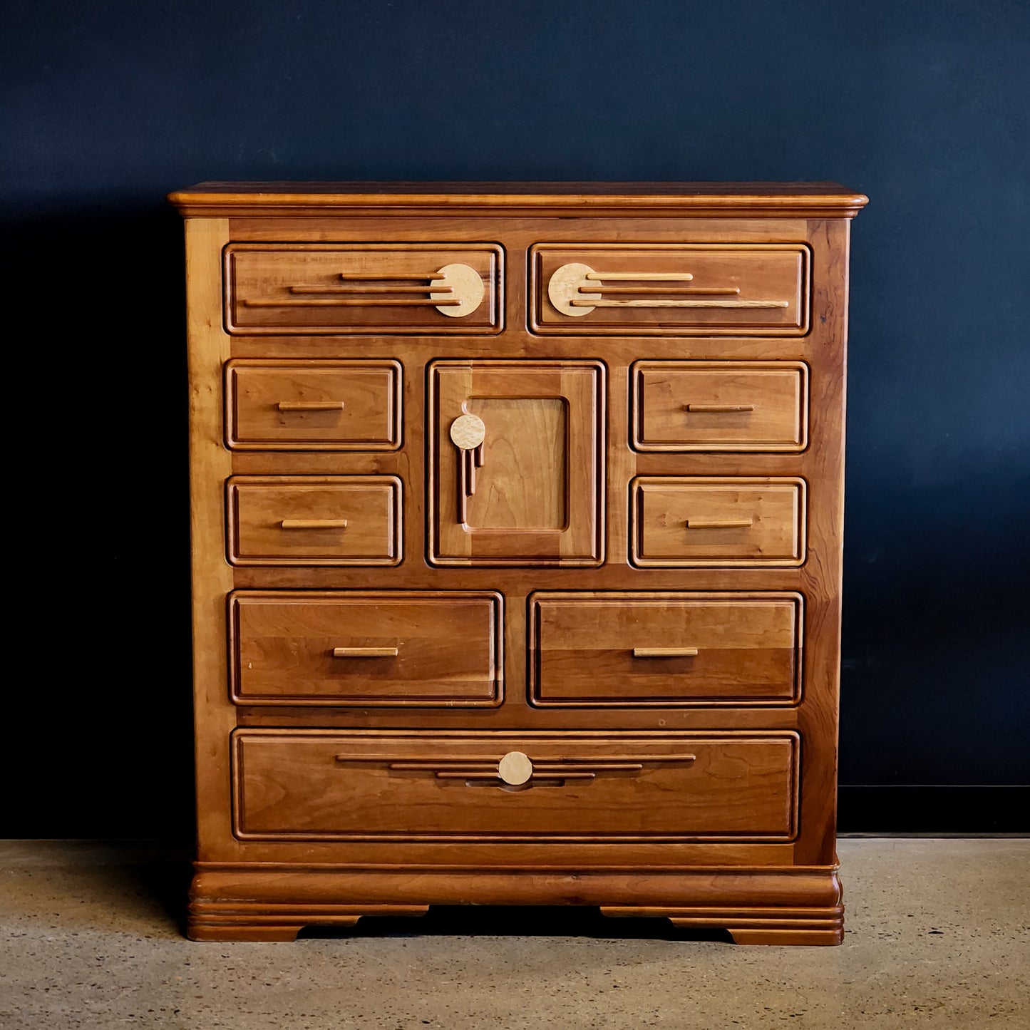 Stunning Golden Cedar Wood Dresser by Bentwood Furniture