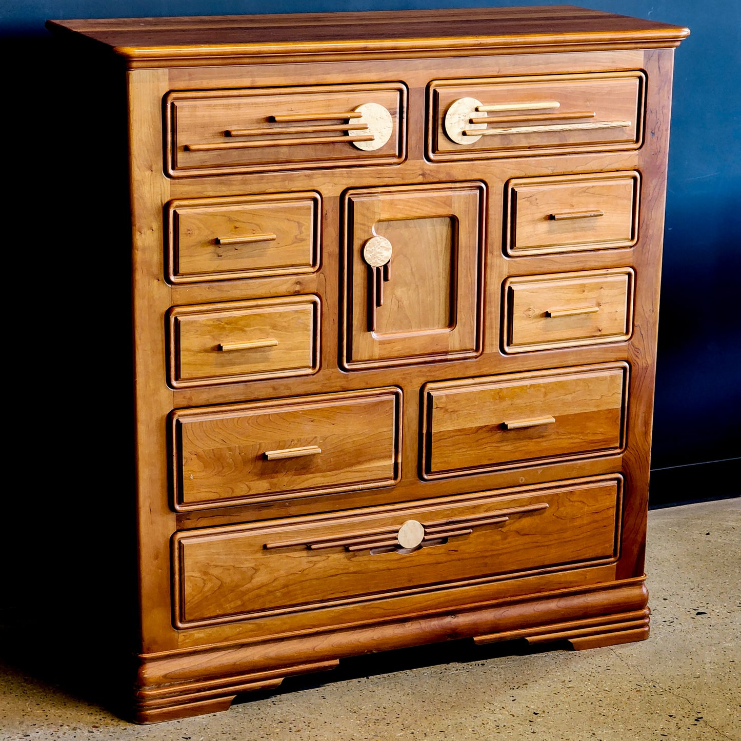 Stunning Golden Cedar Wood Dresser by Bentwood Furniture