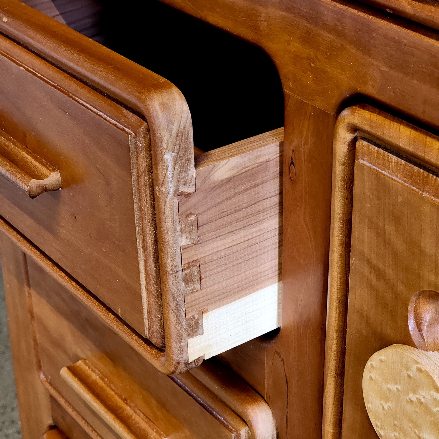 Stunning Golden Cedar Wood Dresser by Bentwood Furniture