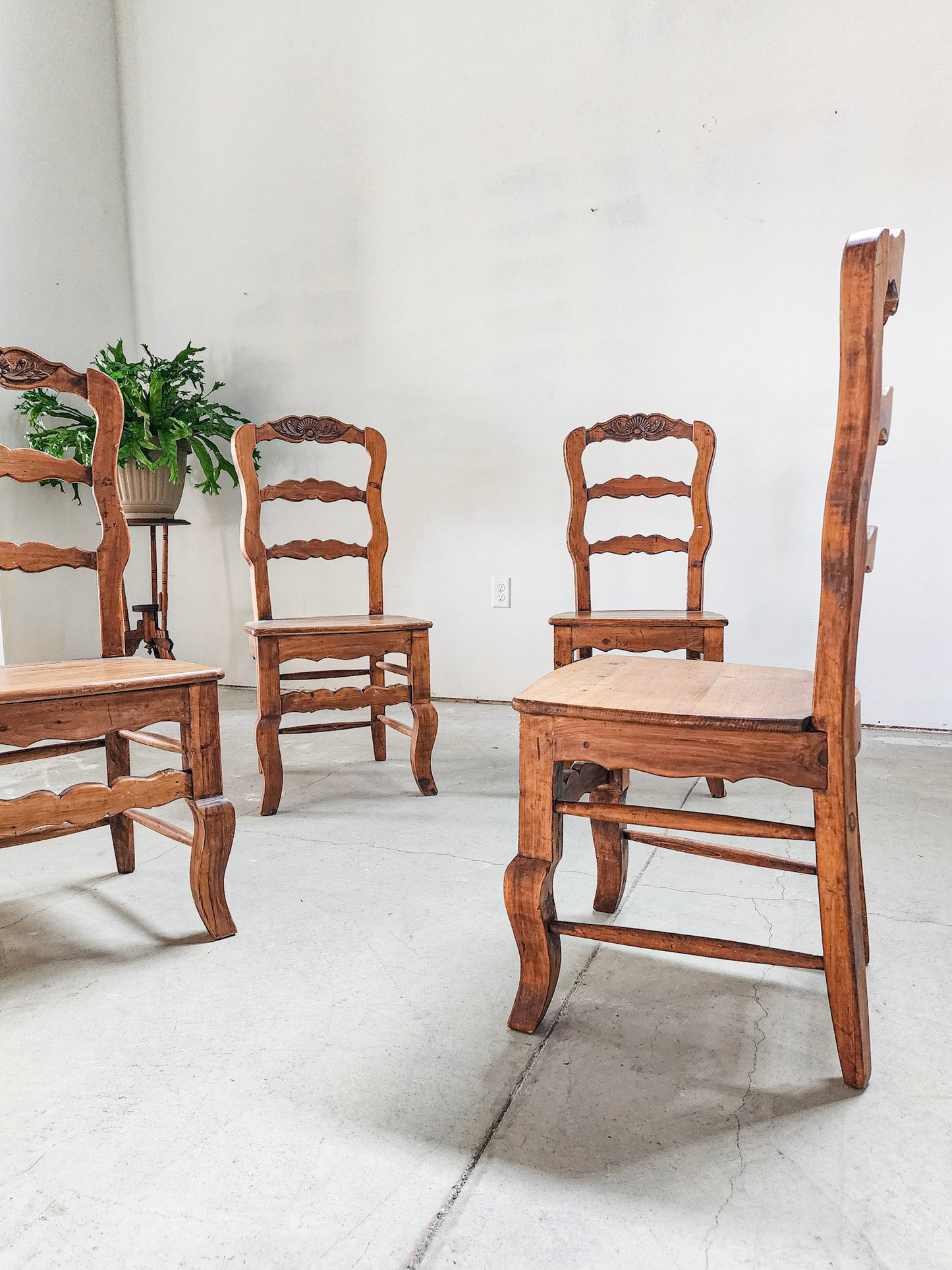 Antique English Pine Dining Chair - Reclaimed Mt. Goods