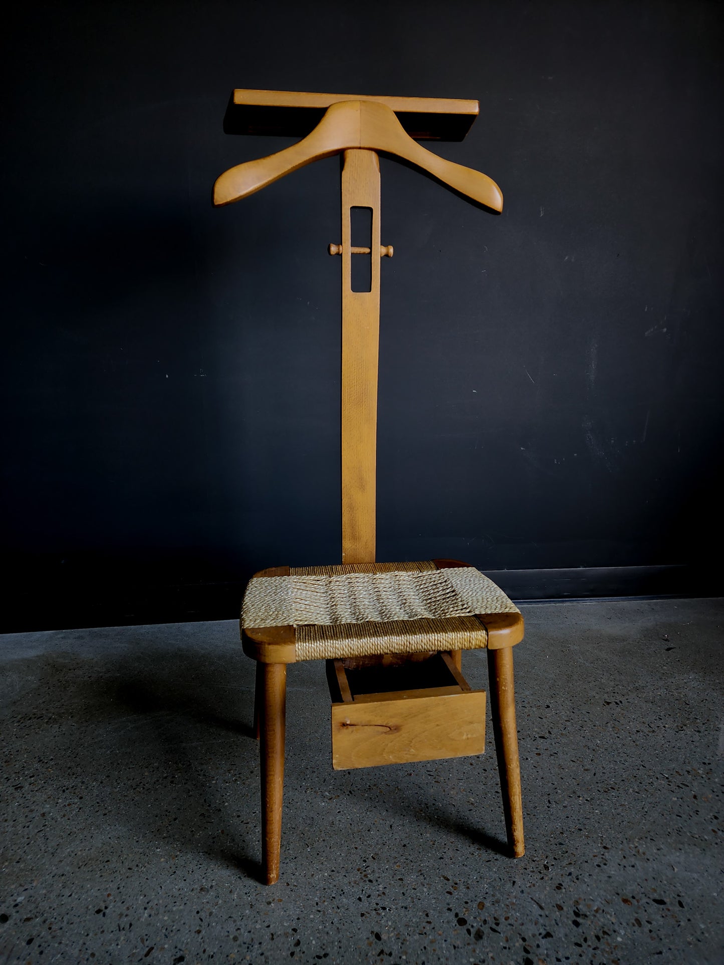 Vintage Danish Modern Style Valet Chair - Reclaimed Mt. Goods