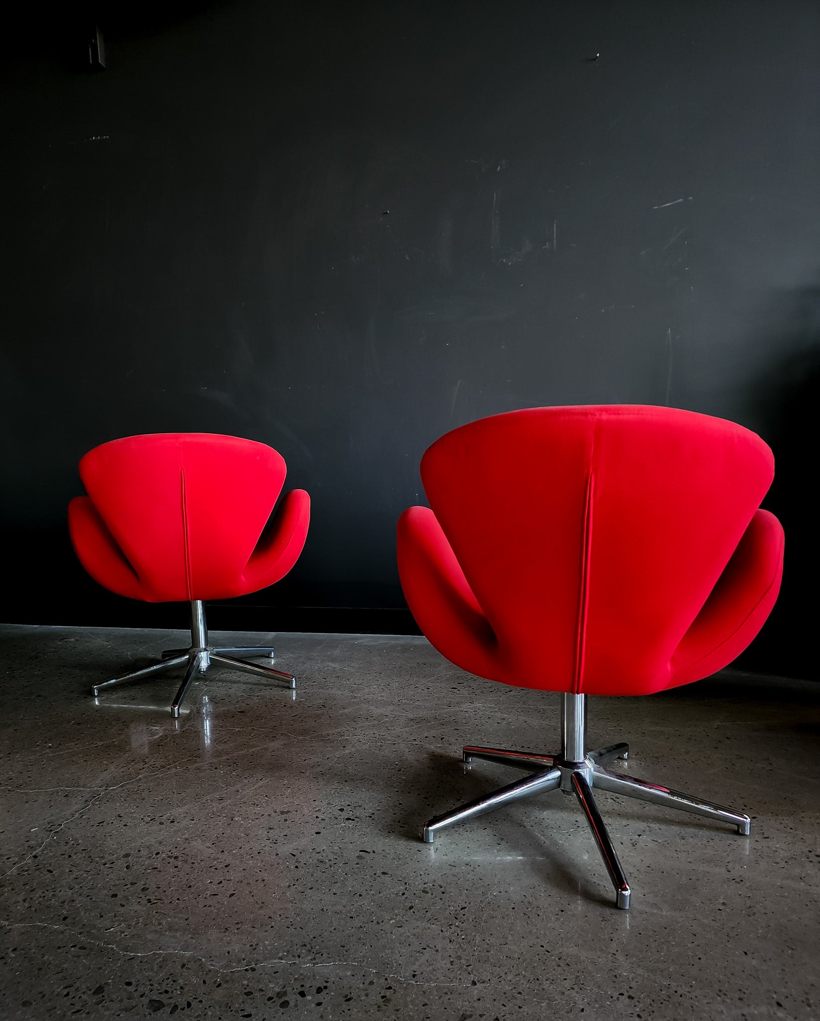 Reproductions of Arne Jacobsen's Swan Chairs - Reclaimed Mt. Goods